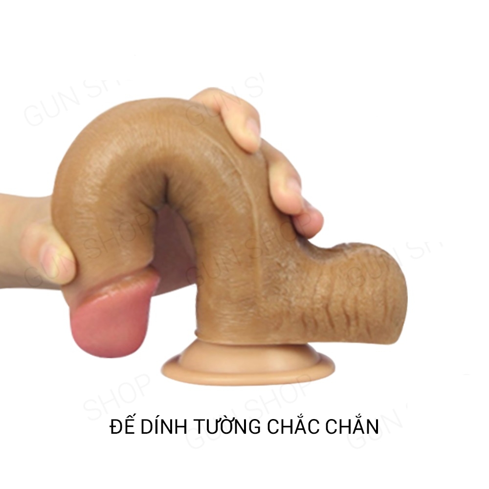 Dương vật giả dính tường 7 chế độ rung, dùng pin - Loveaider American Club
