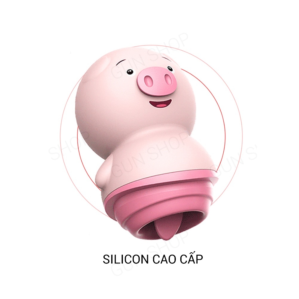 Lưỡi liếm ngụy trang heo con - Vibrator