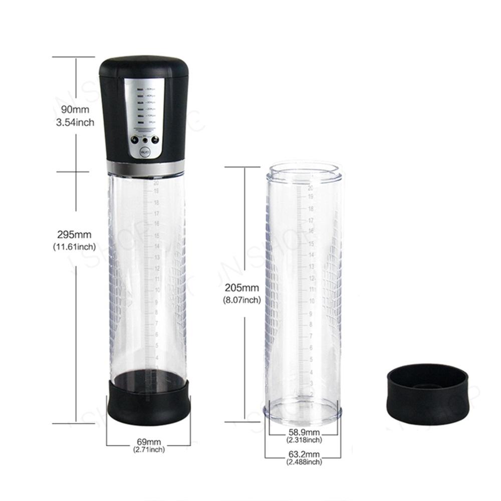 Máy tập tăng kích thước dương vật tự động, dùng sạc - Passion Pump