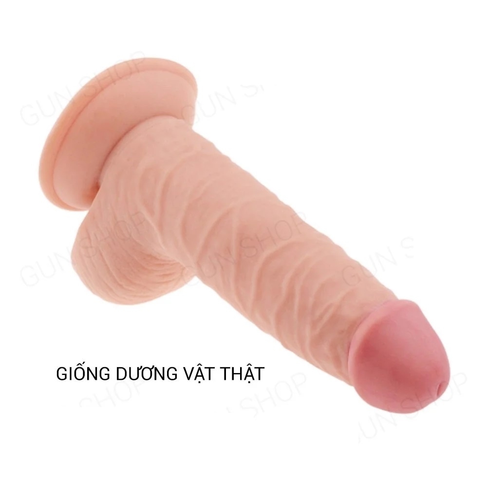 Dương vật giả dính tường siêu mềm - Lovetoy Ultra Soft Dude 7.5