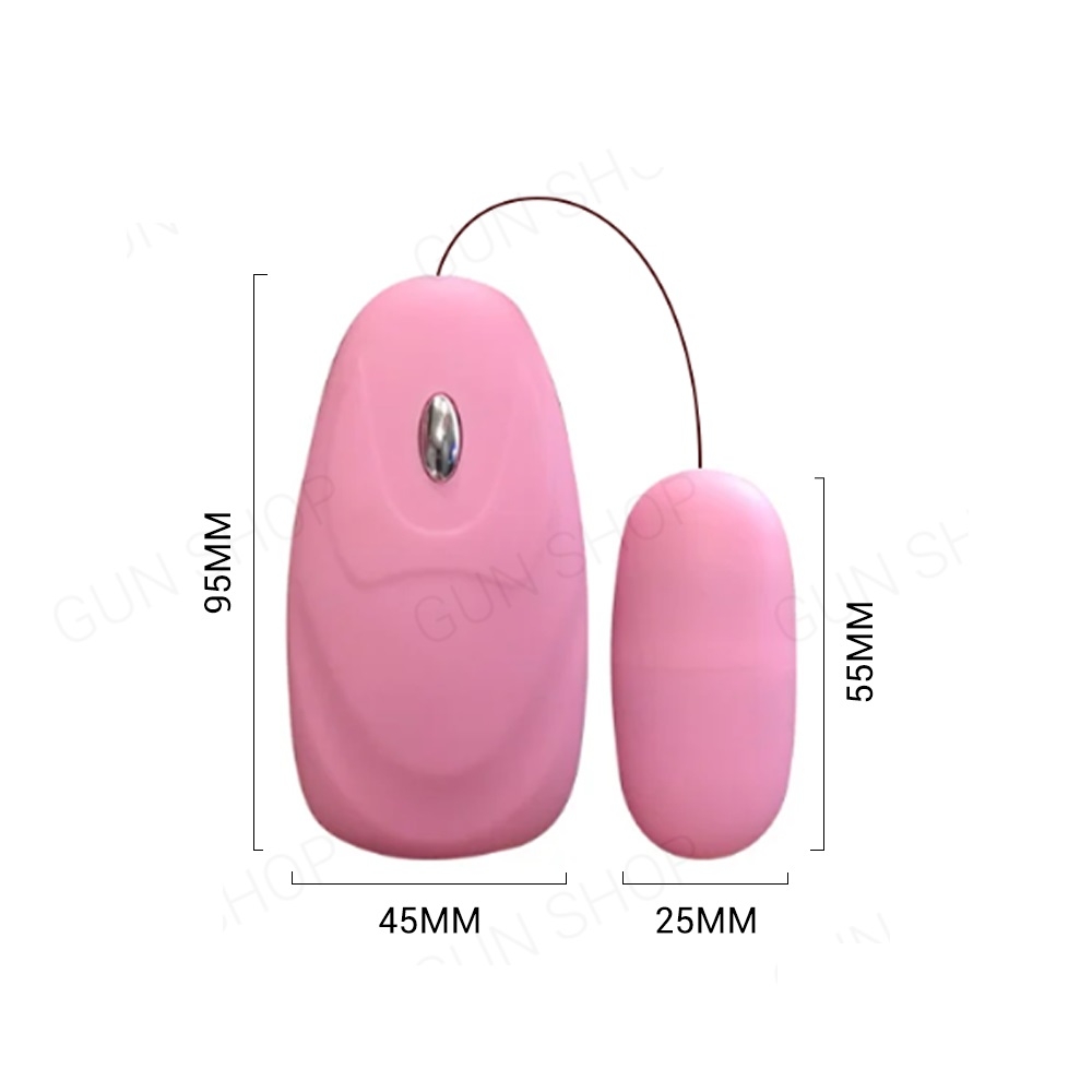 Trứng rung cao cấp 1 đầu, dùng pin - Man Nuo 4.5V