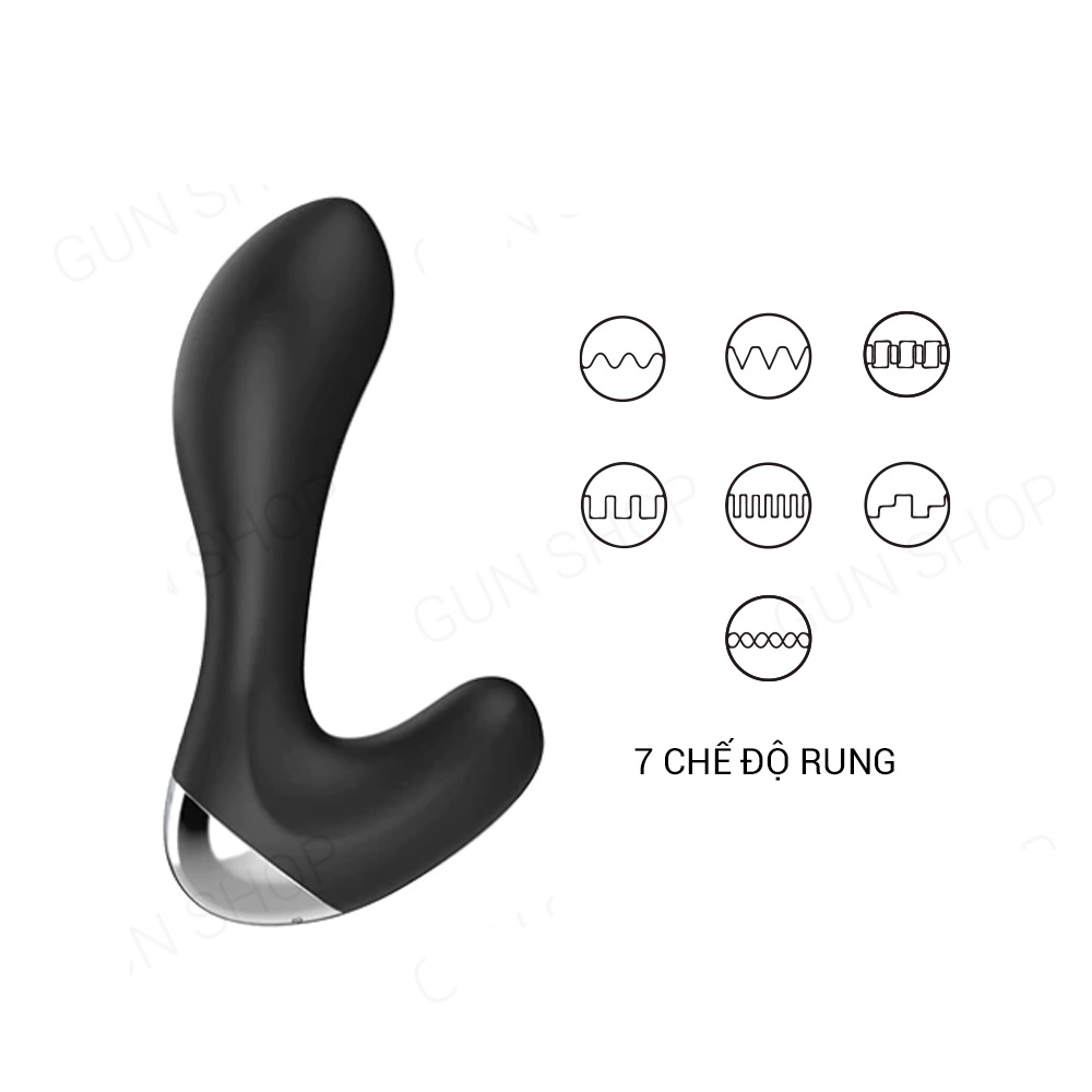 Trứng rung kích thích hậu môn 7 chế độ rung, điều khiển từ xa, dùng sạc - Nalone Prop