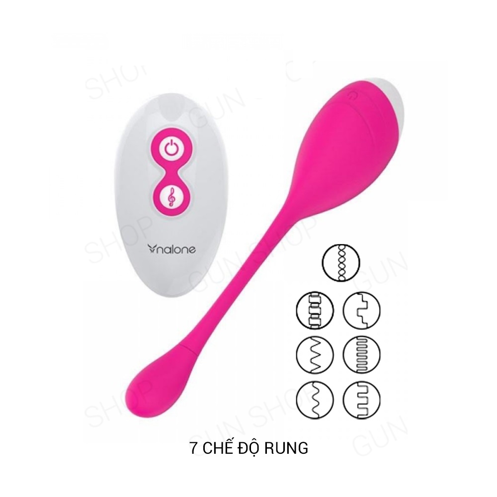Trứng rung điều khiển từ xa bằng giọng nói, dùng sạc - Nalone Sweetie