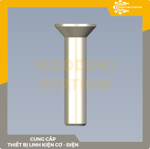 Ốc Lục giác đầu côn inox 304 size M2x18