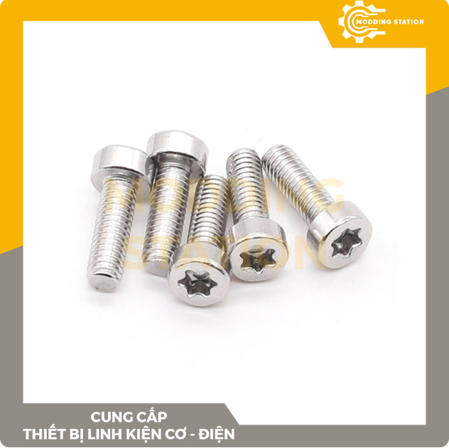 Ốc Lục giác đầu trụ bông mai inox 304 size M3x16