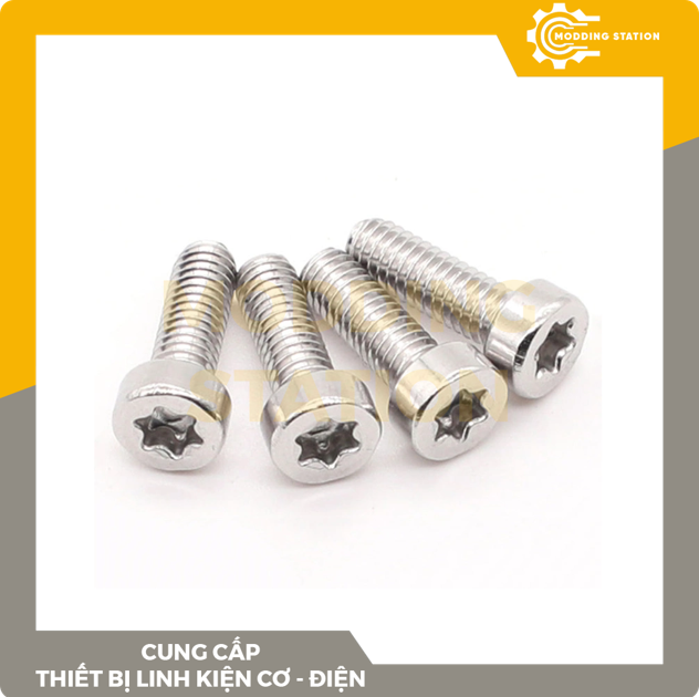 Ốc Lục giác đầu trụ bông mai inox 304 size M3x5