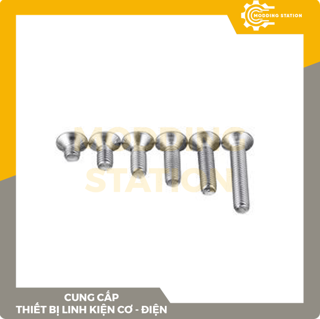 Ốc Lục giác đầu côn inox 304 size M1.6x3