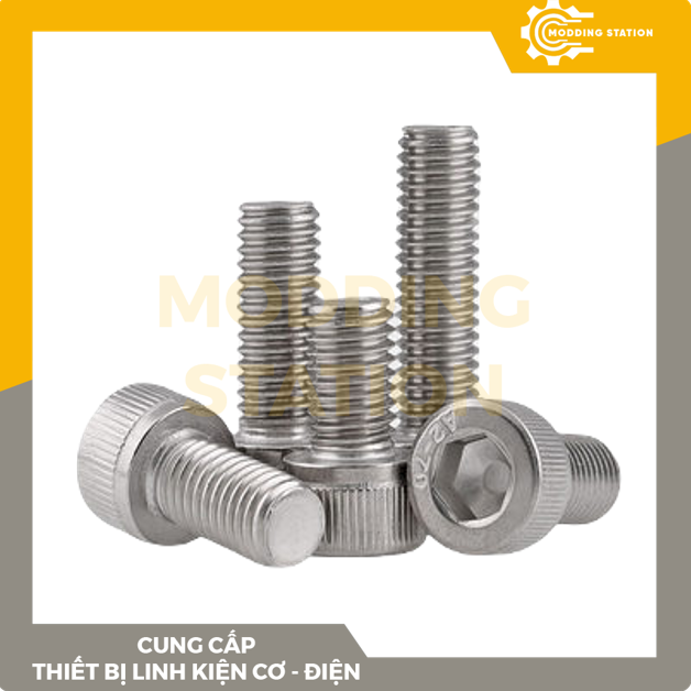 Ốc Lục giác đầu trụ inox 304 size M5x8