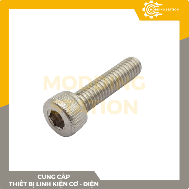 Ốc Lục giác đầu trụ inox 304 size M4x15