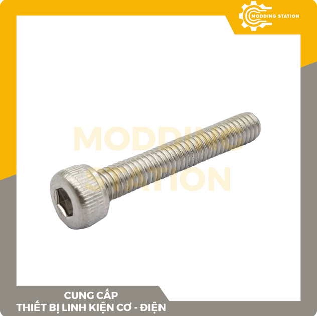 Ốc Lục giác đầu trụ inox 304 size M4x25