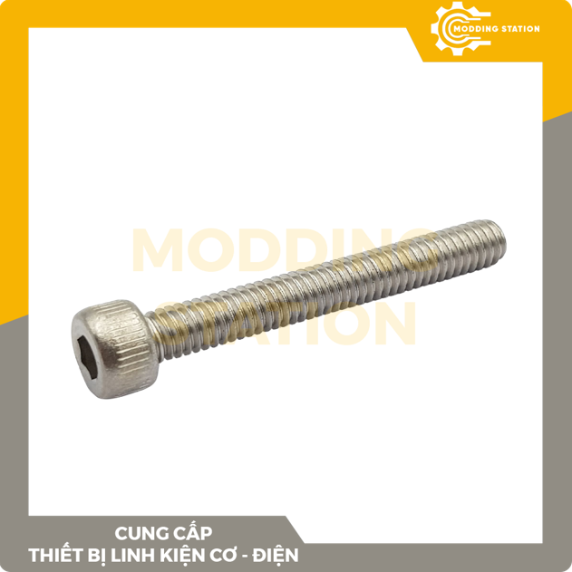 Ốc Lục giác đầu trụ inox 304 size M4x45