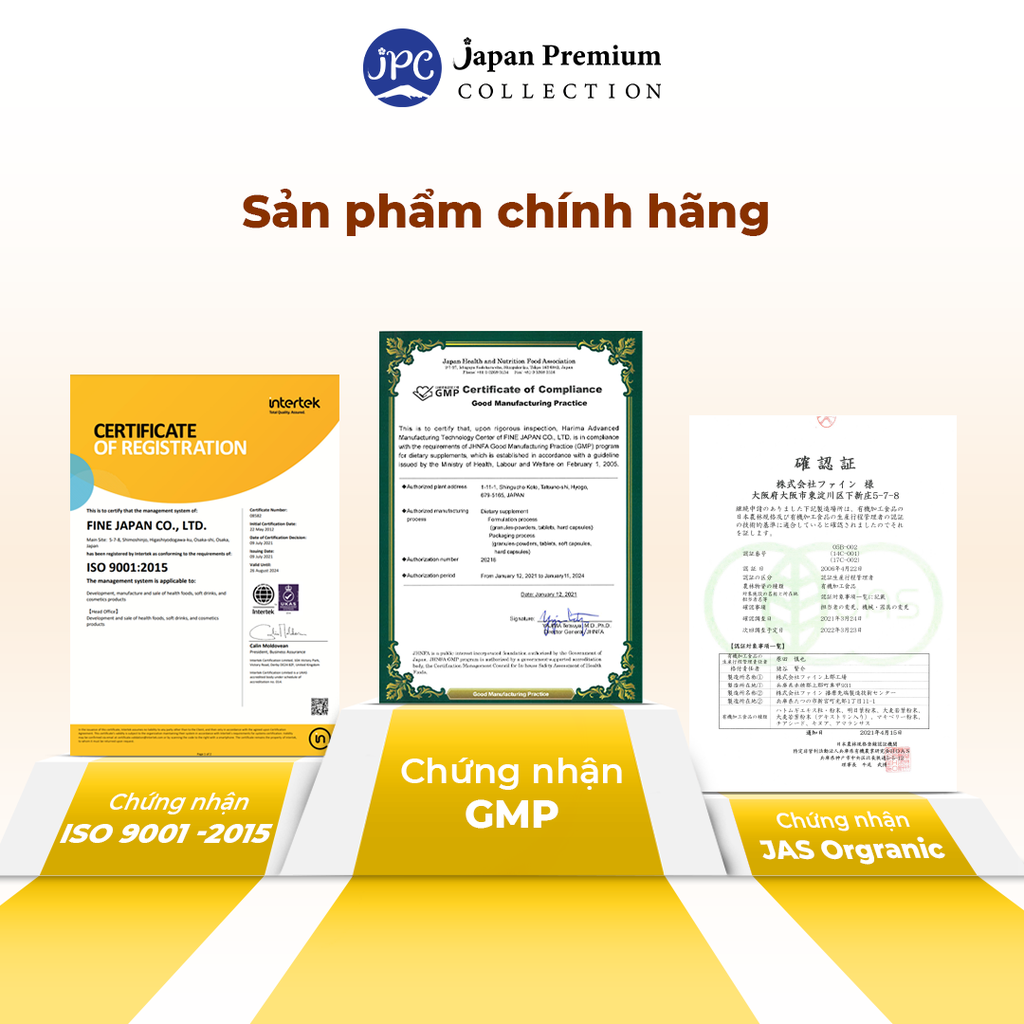 Fine Japan Cordyceps – Đông trùng hạ thảo (640mg x 120 viên)