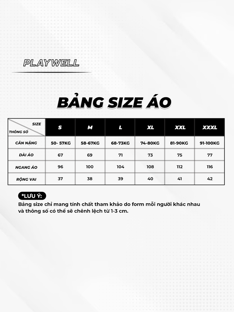 Áo thun Thể Thao Nam Stronger Playwell Họa Tiết In chìm cao cấp FM72312
