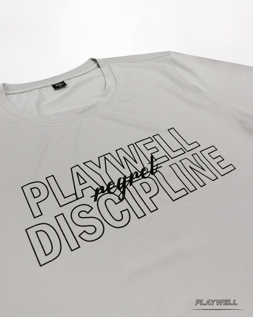 Áo thun thể thao nam Discipline PWT1426 thoáng mát, thoải mái vận động, thời trang