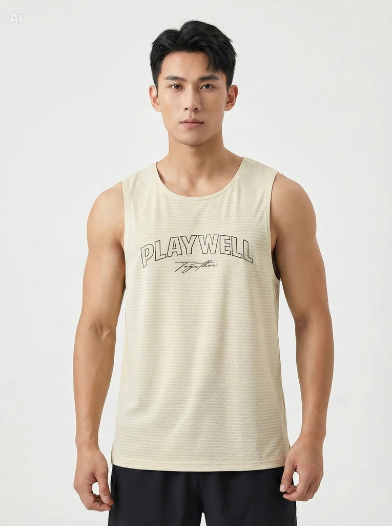 Áo Tanktop thể thao nam Soft Unity PWT0325