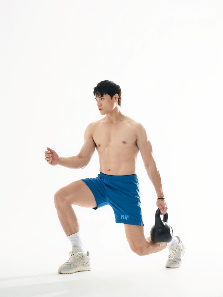 Quần Short Thể Thao Nam Playwell Premium Boxer - Túi Sau 10231