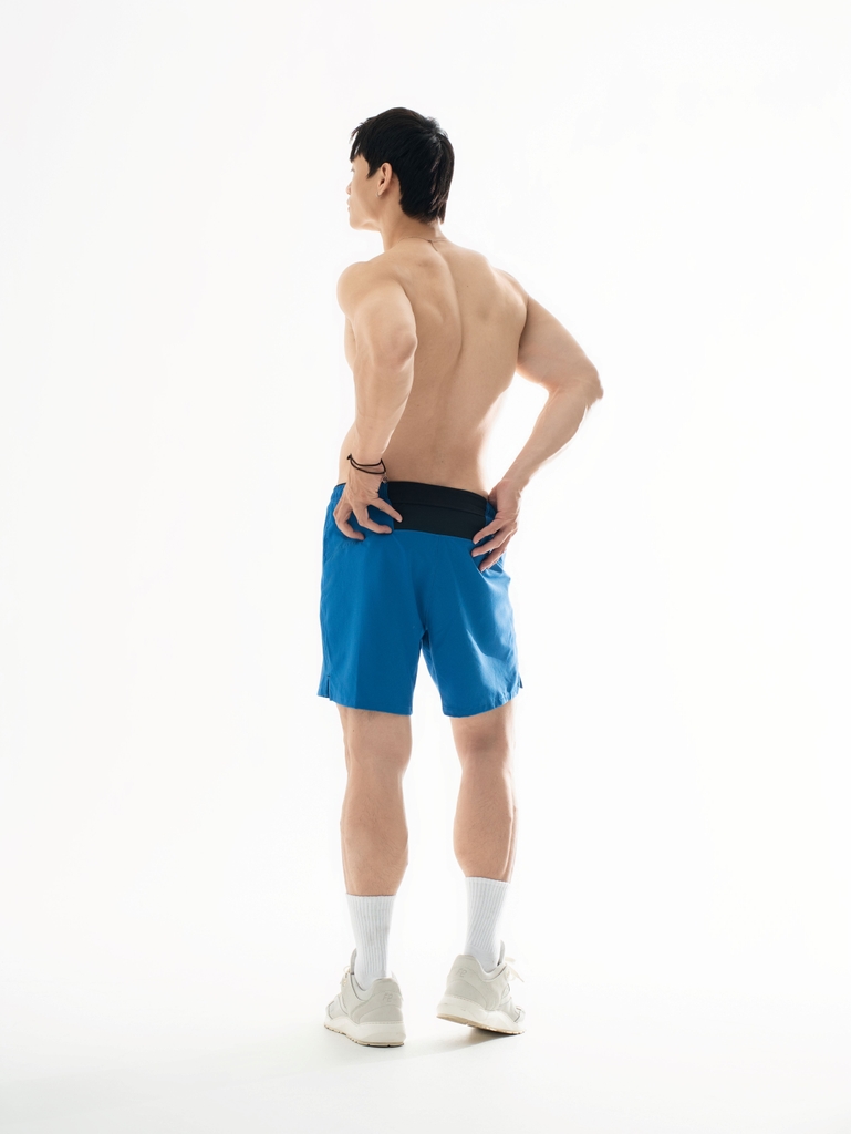Quần Short Thể Thao Nam Playwell Premium Boxer - Túi Sau 10231