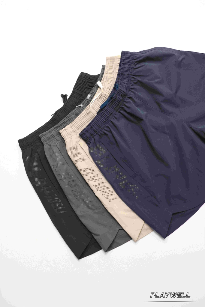 Quần Short thể thao nam LimitLess PWS0626 thoải mái vận động, tập gym, chạy bộ