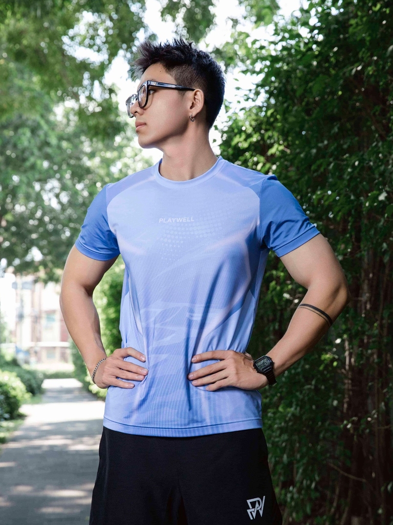 Áo thun thể thao nam Cool Breeze PW11244