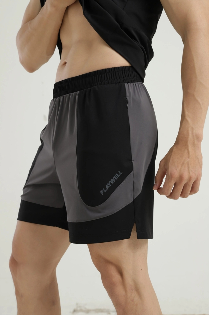 Quần Short thể thao nam Power Zip PW1251
