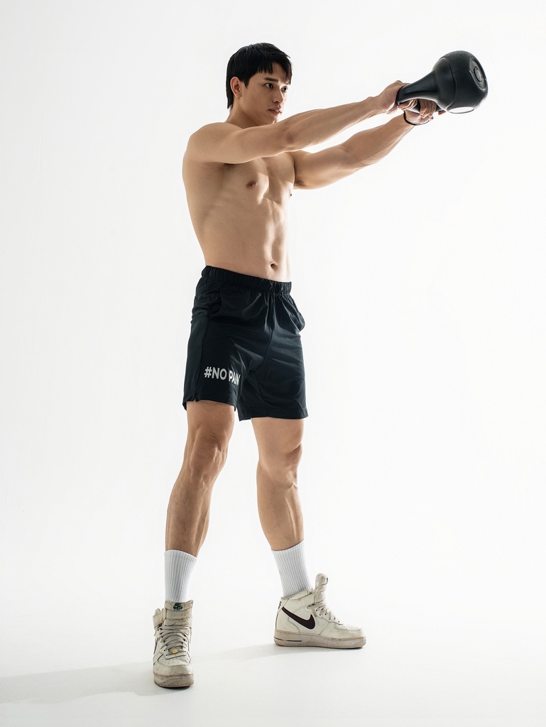 Quần Short Thể Thao Playwell Thun Mè Cao Cấp Tập Gym FM4232