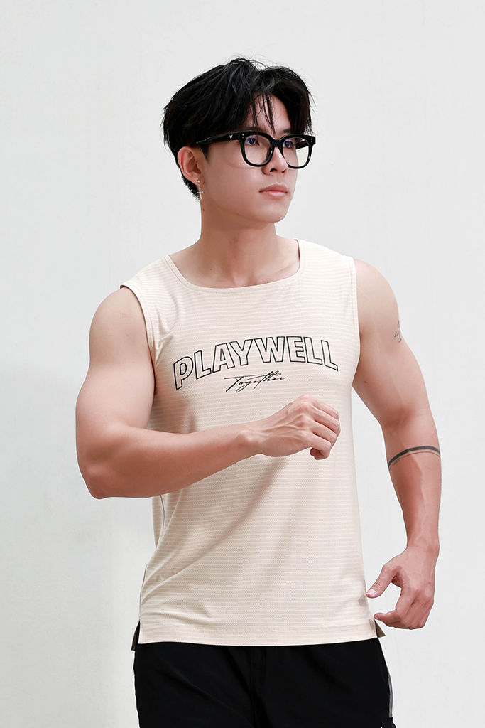 Tanktop Thể Thao Nam Playwell Soft Unity T0325