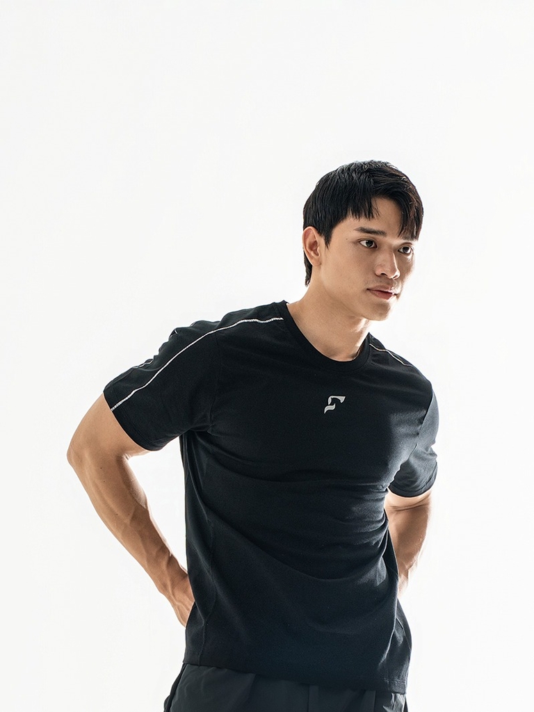 Áo thun phối lưới sườn PW7239