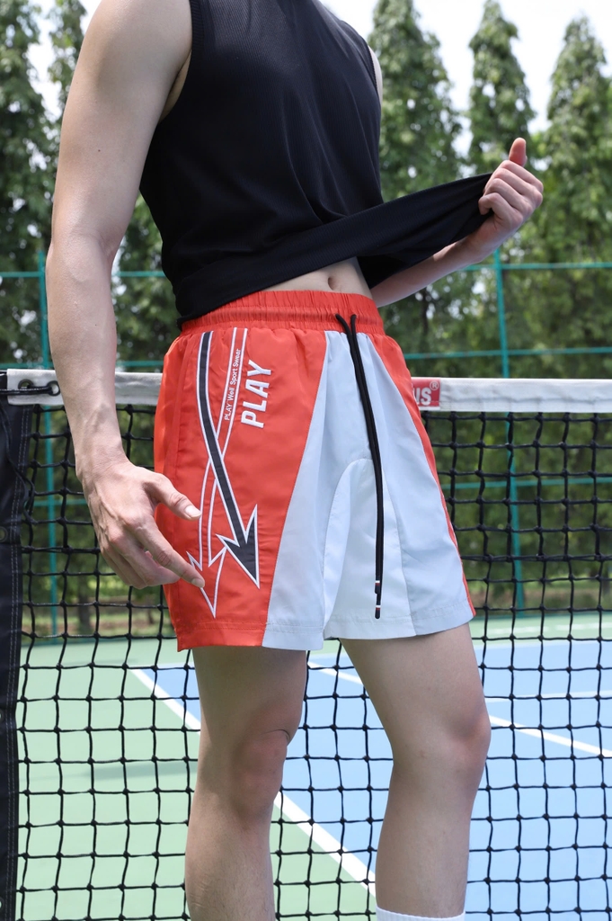 Triple Wave Shorts - Quần short phối 3 màu PW8245