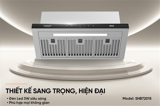 MÁY HÚT MÙI ÂM TỦ SUNHOUSE SHB72015