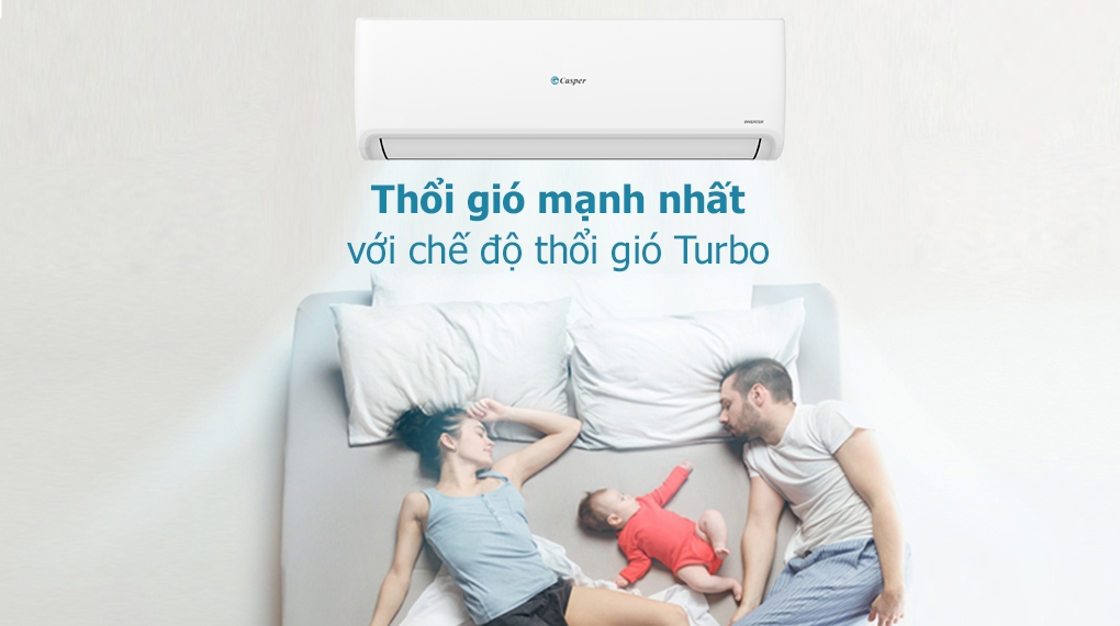 Điều Hòa Casper 1 Chiều inverter 18.000 BTU GC18 IS33