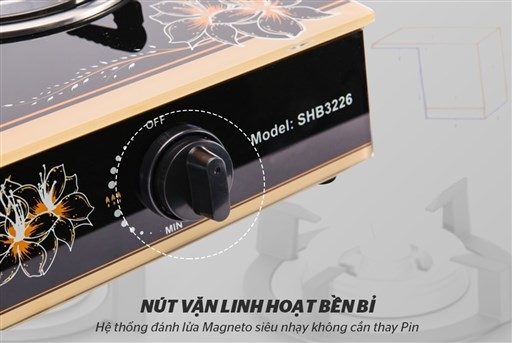 Bếp ga đôi Sunhouse