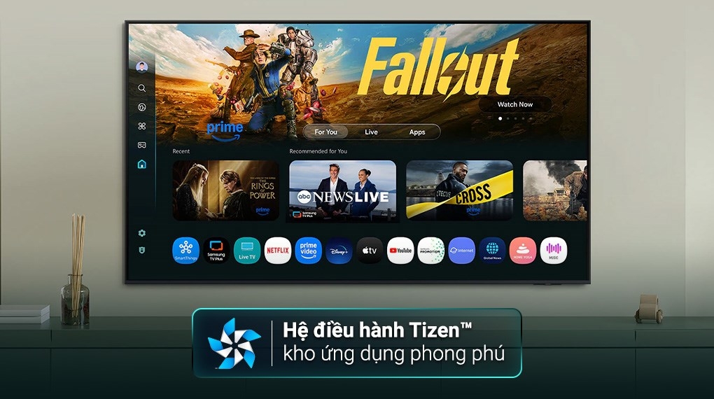 Smart Tivi Crystal UHD Samsung 4K 75 inch UA75U8500F
