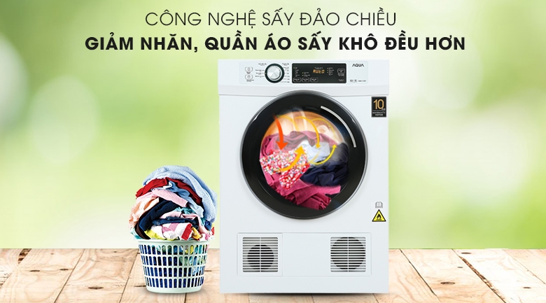 Máy sấy Aqua 7 Kg AQH V700 F.W