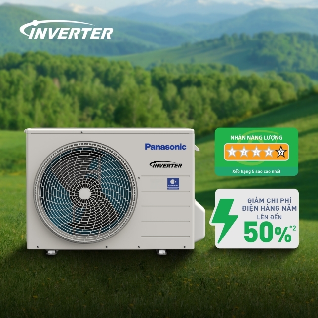 Điều Hòa Panasonic 1 Chiều inverter Cao Cấp 9.000BTU U9CKH 8