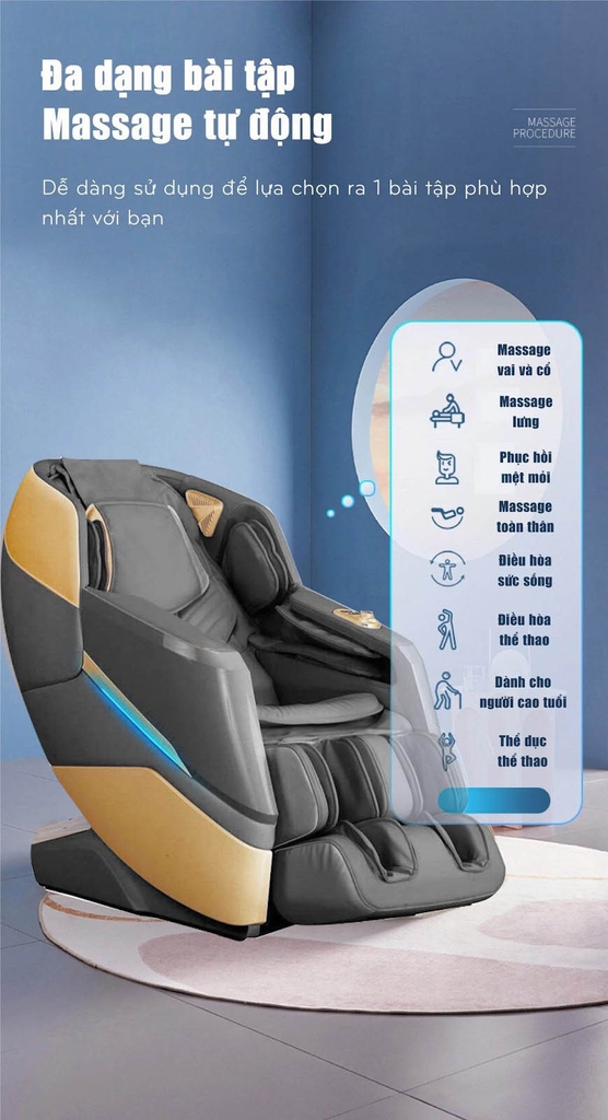 GHẾ MASSAGE OKINAWA OS 855