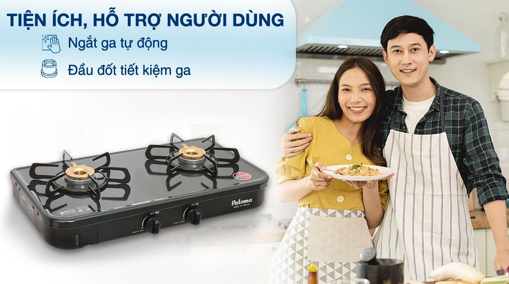 Bếp ga đôi Paloma PA J51CE