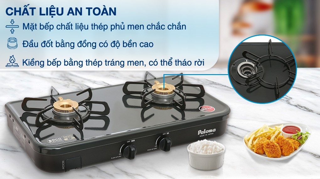 Bếp ga đôi Paloma PA J51CE