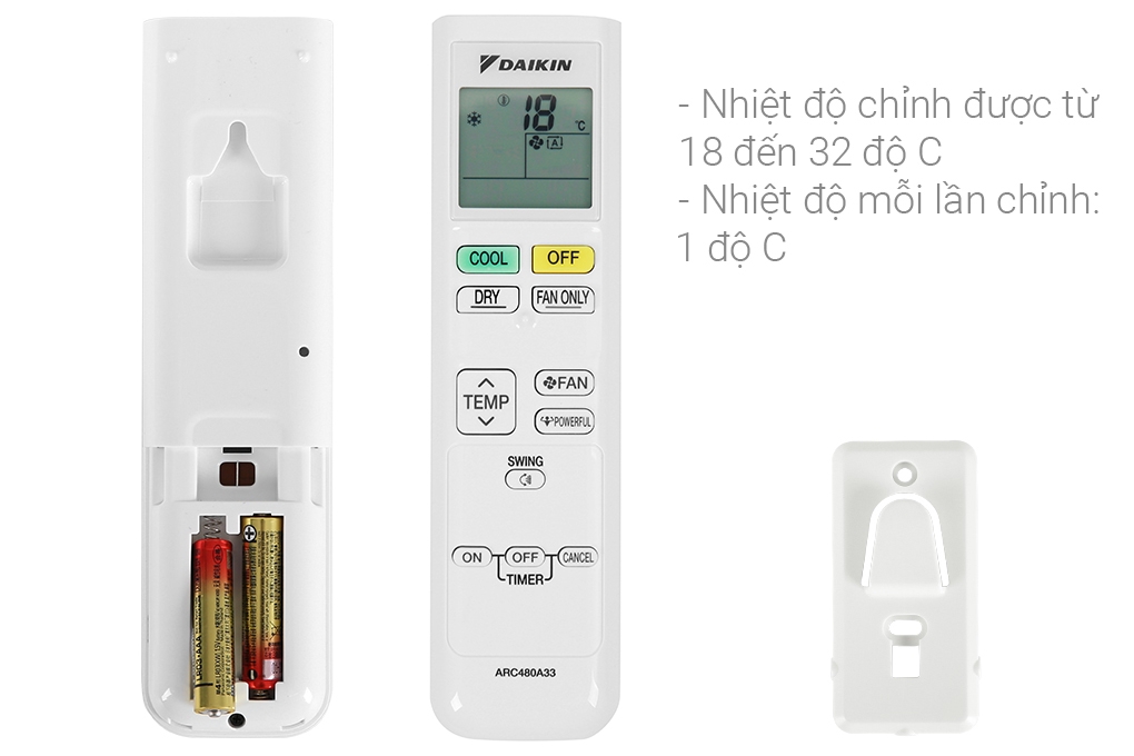 Điều Hòa Daikin 1 chiều 12.000 BTU FTF35 UV1V