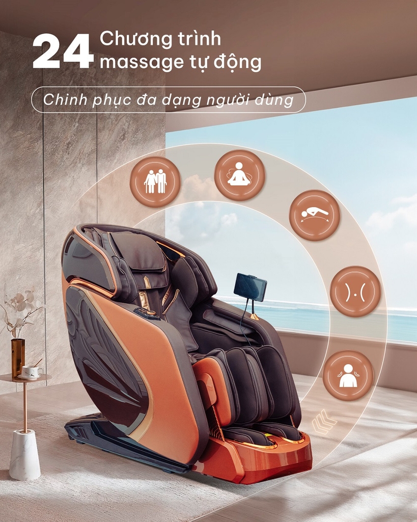 Ghế Massage Kangwon V8