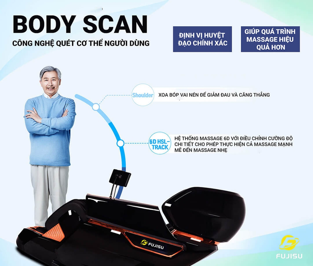 Ghế massage FUJISU FJ 500