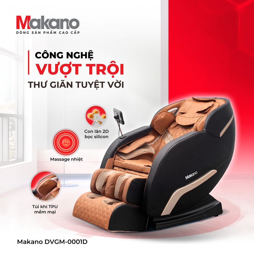 Ghế Massage Makano DVGM 0001D