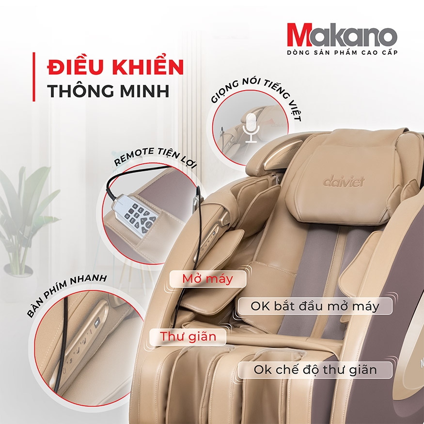 Ghế Massage Makano DVGM 20001