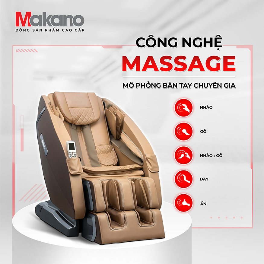 Ghế Massage Makano MKGM 30002