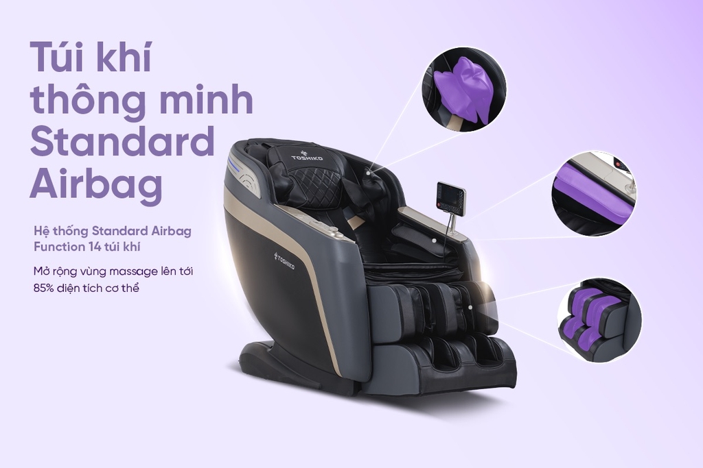 Ghế Massage 4D Toshiko T59