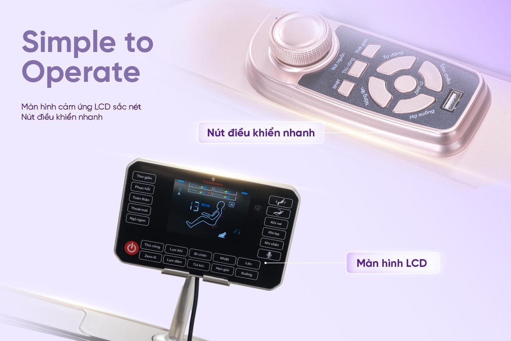 Ghế Massage 4D Toshiko T59