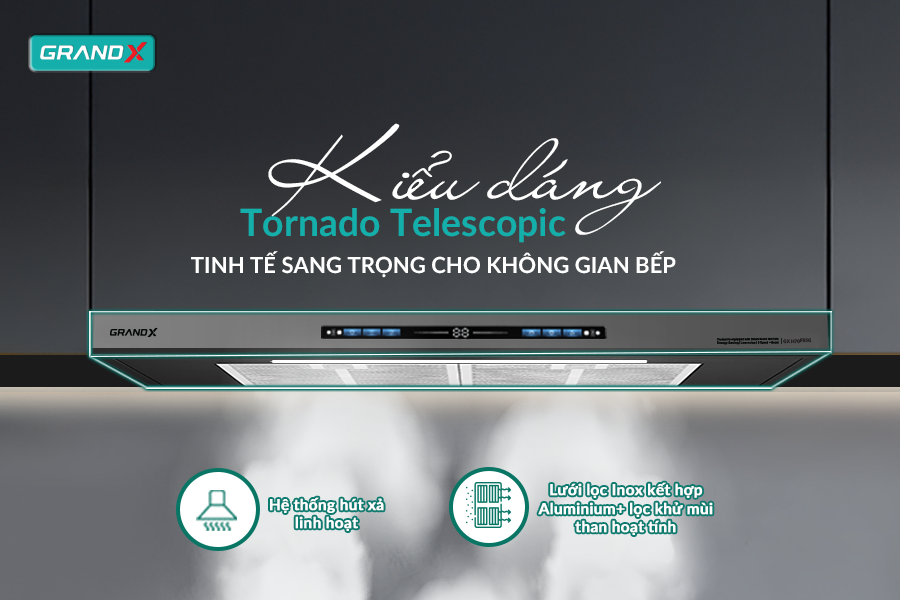 HÚT MÙI GRANDX GX H70F85G