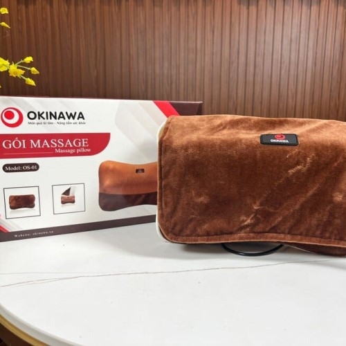 Gối massage hồng ngoại Okinawa OS01