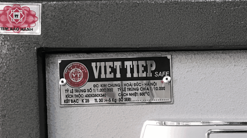 Két Sắt Việt Tiệp Khóa Cơ K25