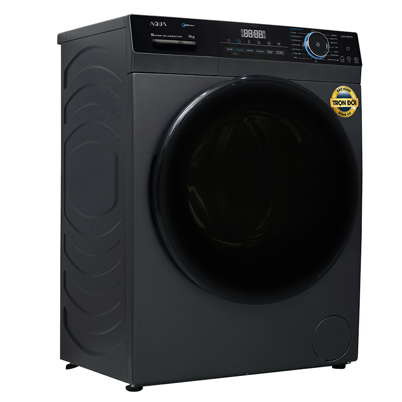 Máy giặt Aqua Inverter 9 kg AQD D903 G.BK