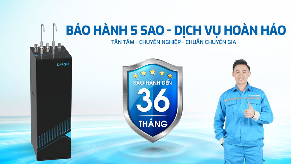 Máy lọc nước Karofi nóng lạnh nguội KAD L68